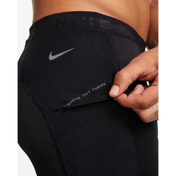 Nike Trail Lunar Ray Winterized Running Tights Hiking Pants Black FB8599 Men L - Picture 11 of 16